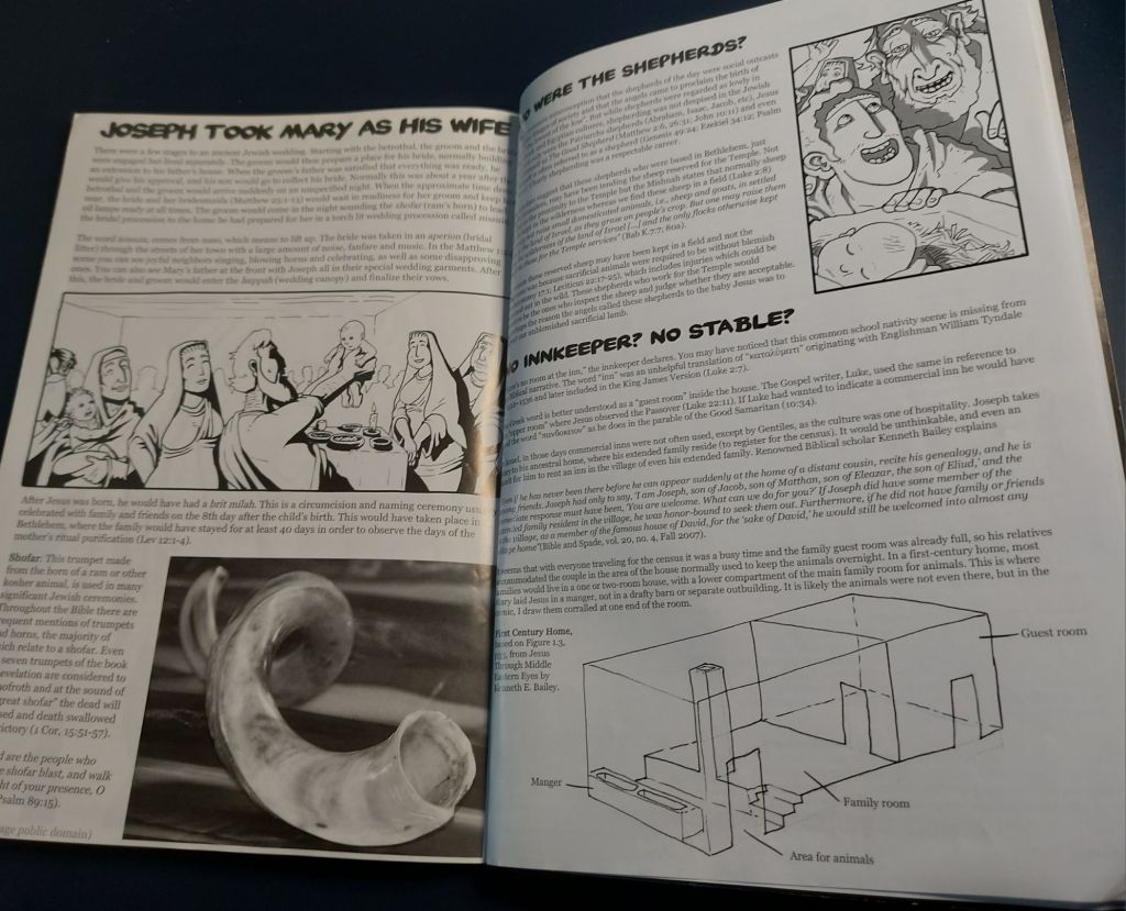 An image of a double page spread with 3 appendices.